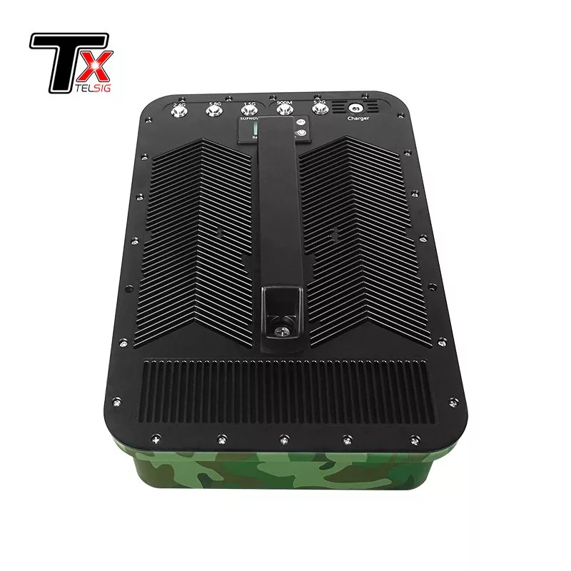 5 жолақты портативті Drone Jammer